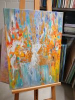 Abstrakt Gemälde auf Leinwand 50x70 cm, Unikat!!!