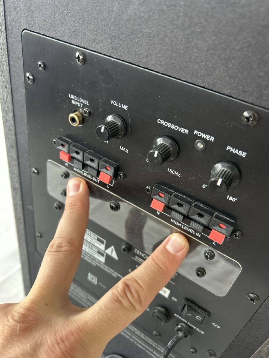 Denon Haut-parleurs: Denon DSW-80 90W – D'occasion à Dietikon par mathemathis 6