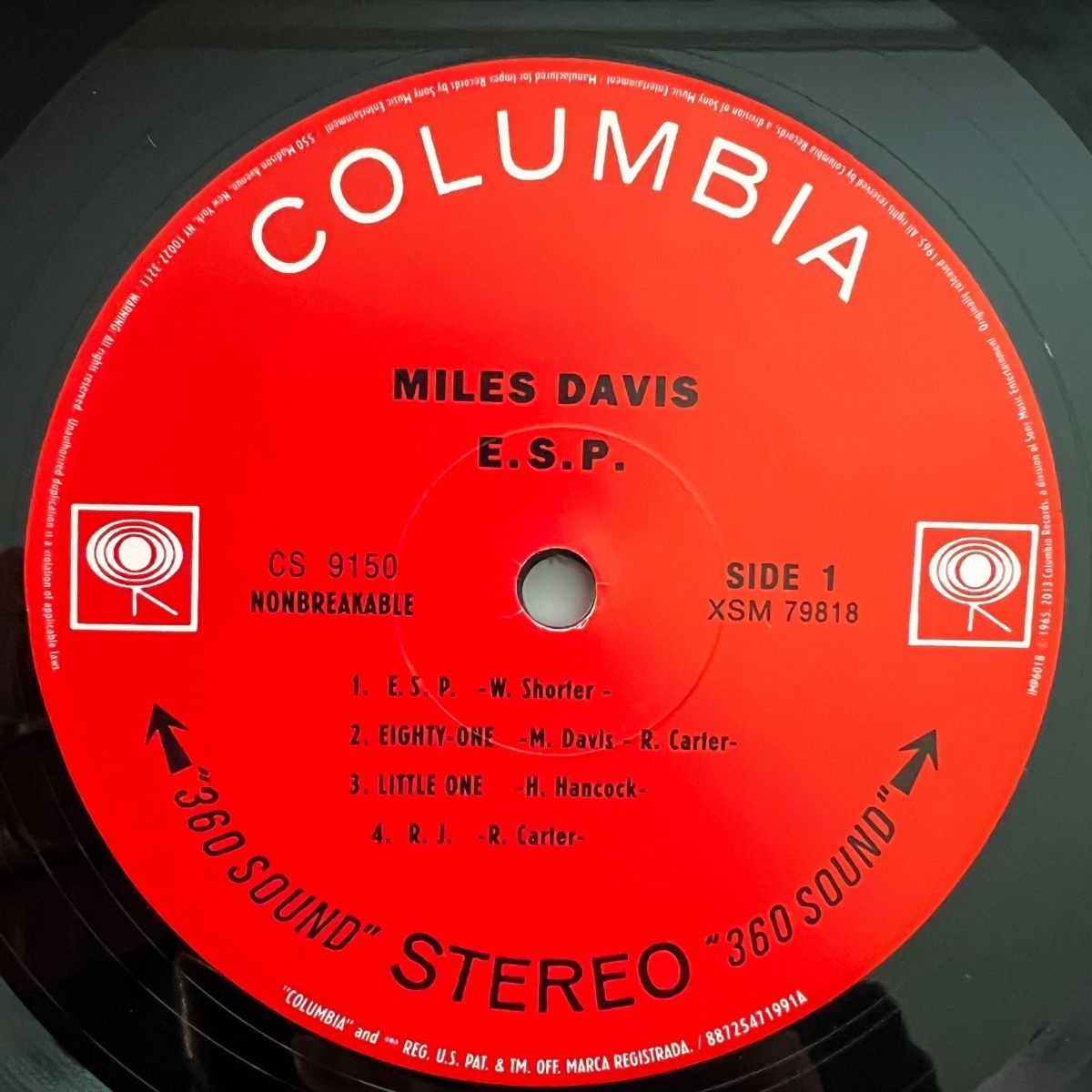 Dischi in vinile: Miles Davis - E.S.P. / US-Press. 2014 - RE von 1965 - TOP – Usato da Gais venduto da soundcave57 2