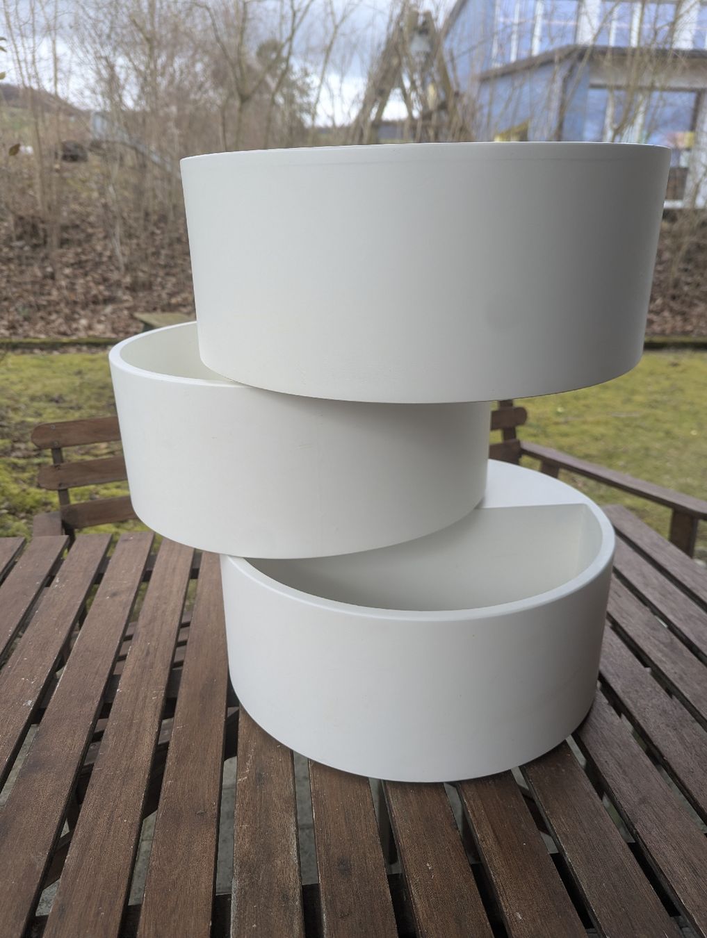 Tables: Retro Space-Age Modular Storage Cabinet Side Table – D'occasion à Erlinsbach SO par Meytalien 6