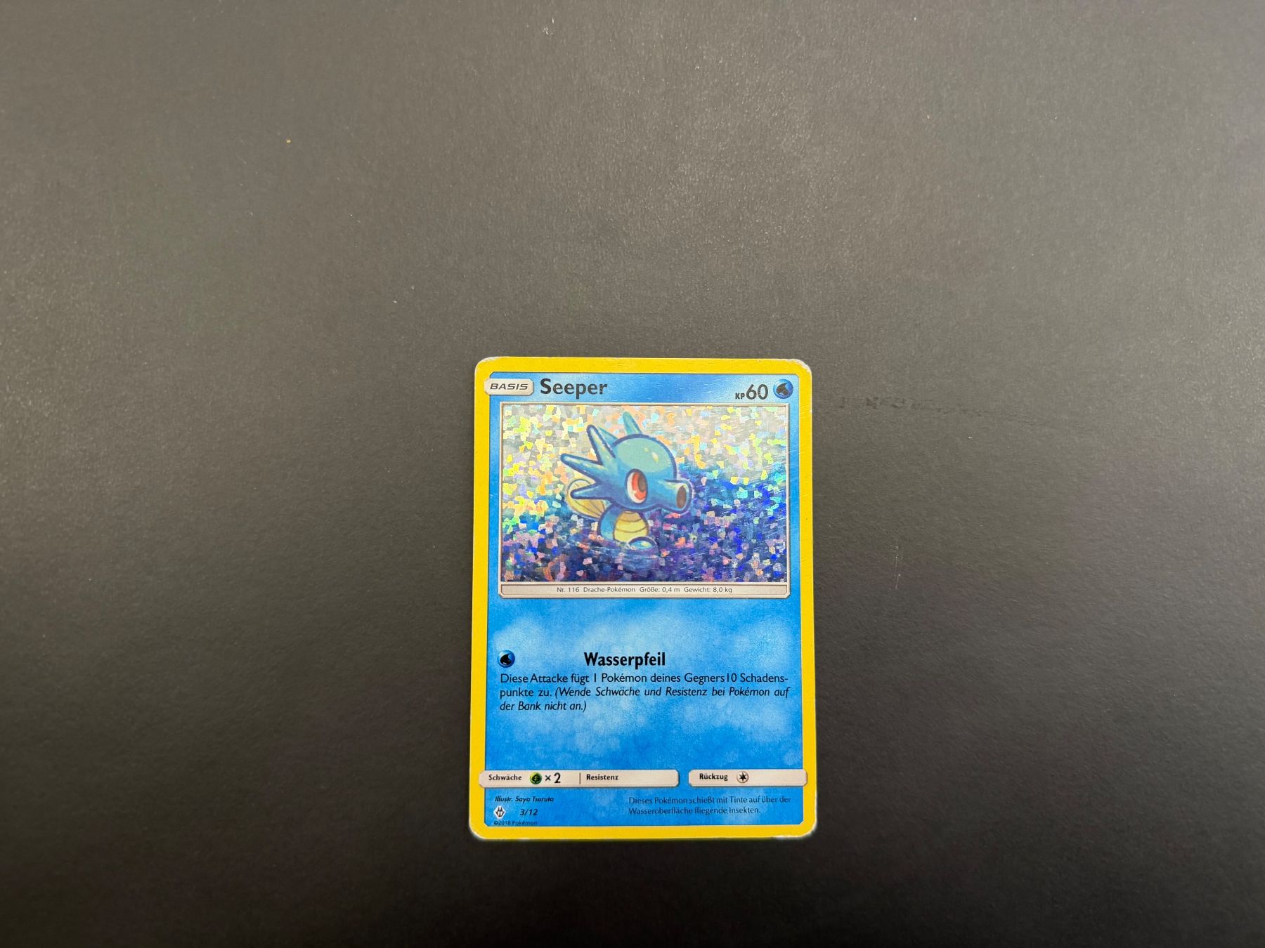 Pokémon Carte collezionabili: Seeper 3/12 - Mc Donalds 2018 – Usato da Zürich venduto da mountainwizard00