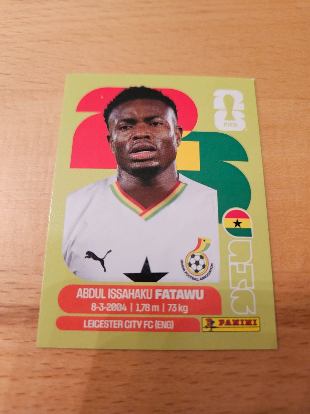 Panini Carte collezionabili: Panini WM 2026 GHA 9 – Nuovo (secondo la descrizione) da Winterthur venduto da melac