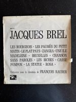 Jacques Brel - vinyle original 1962 avec deux autographes