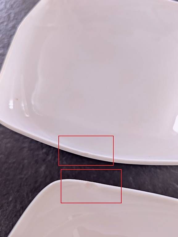Set di piatti: Tafelservice weiss modern  18-teilig – Usato da Schaffhausen venduto da Vinko15 5