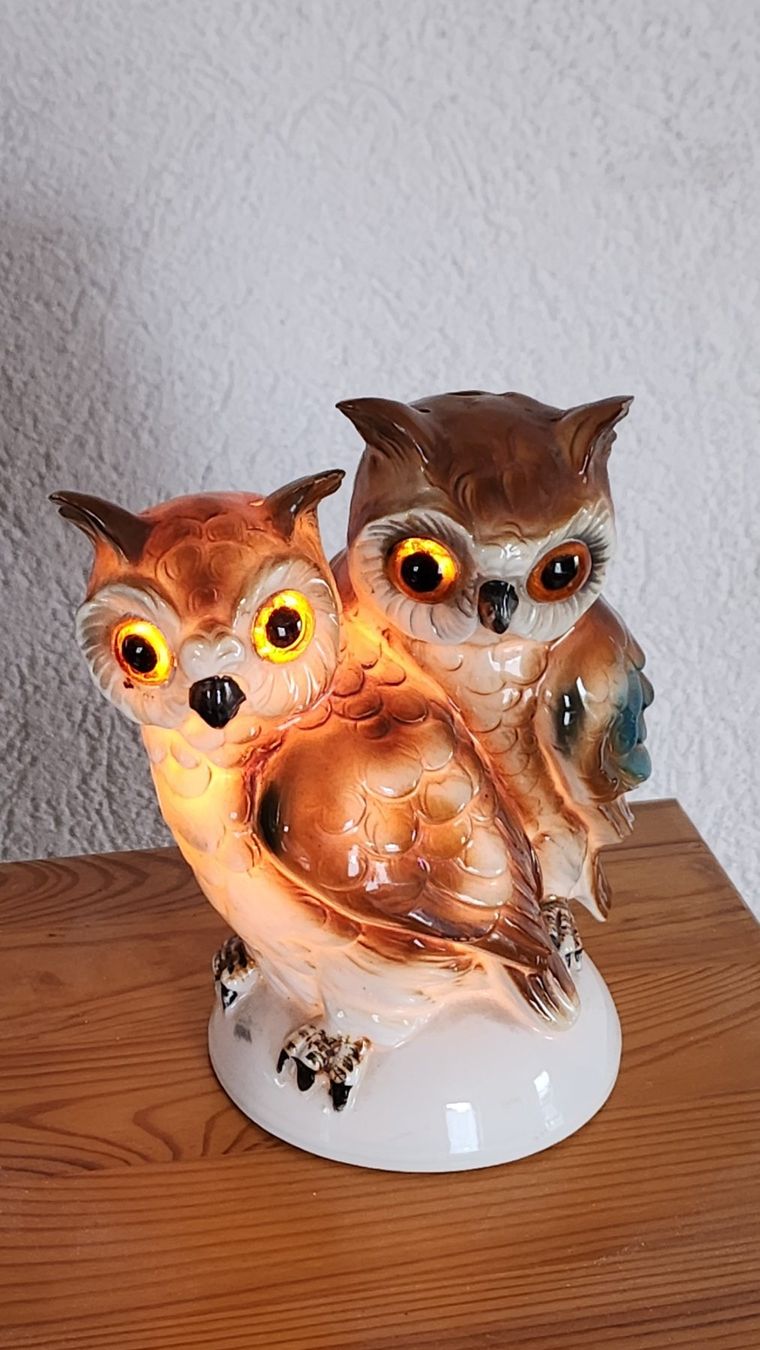Lampen: Vintage Nachttisch Lampe /chen UHU Antik – Gebraucht aus Wohlen AG von NincoA-Z