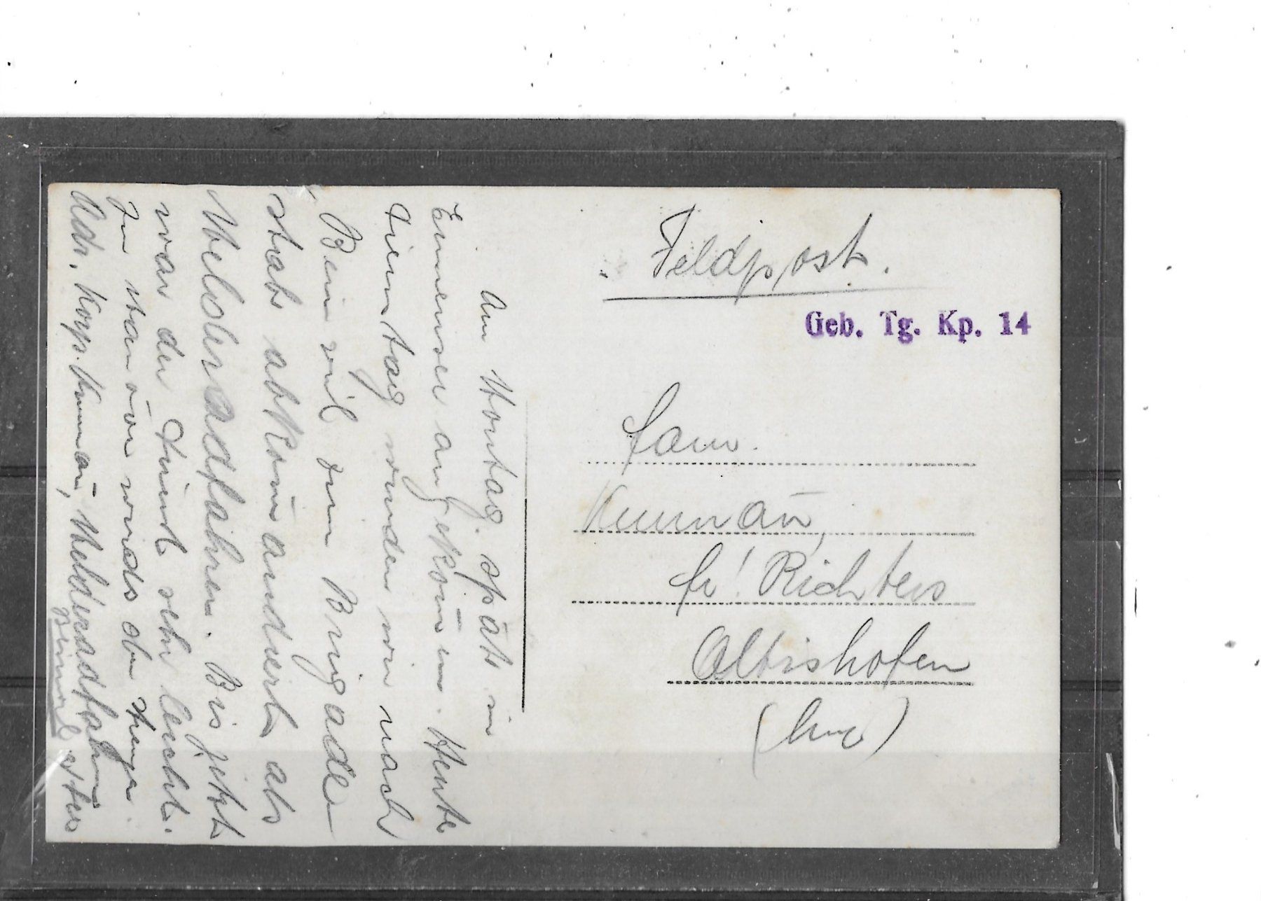 Cartoline postali: AG Beinwil am See – Usato da Schocherswil venduto da Wilare 1