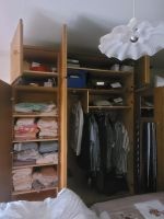 3-türiger Schrank aus Eichen