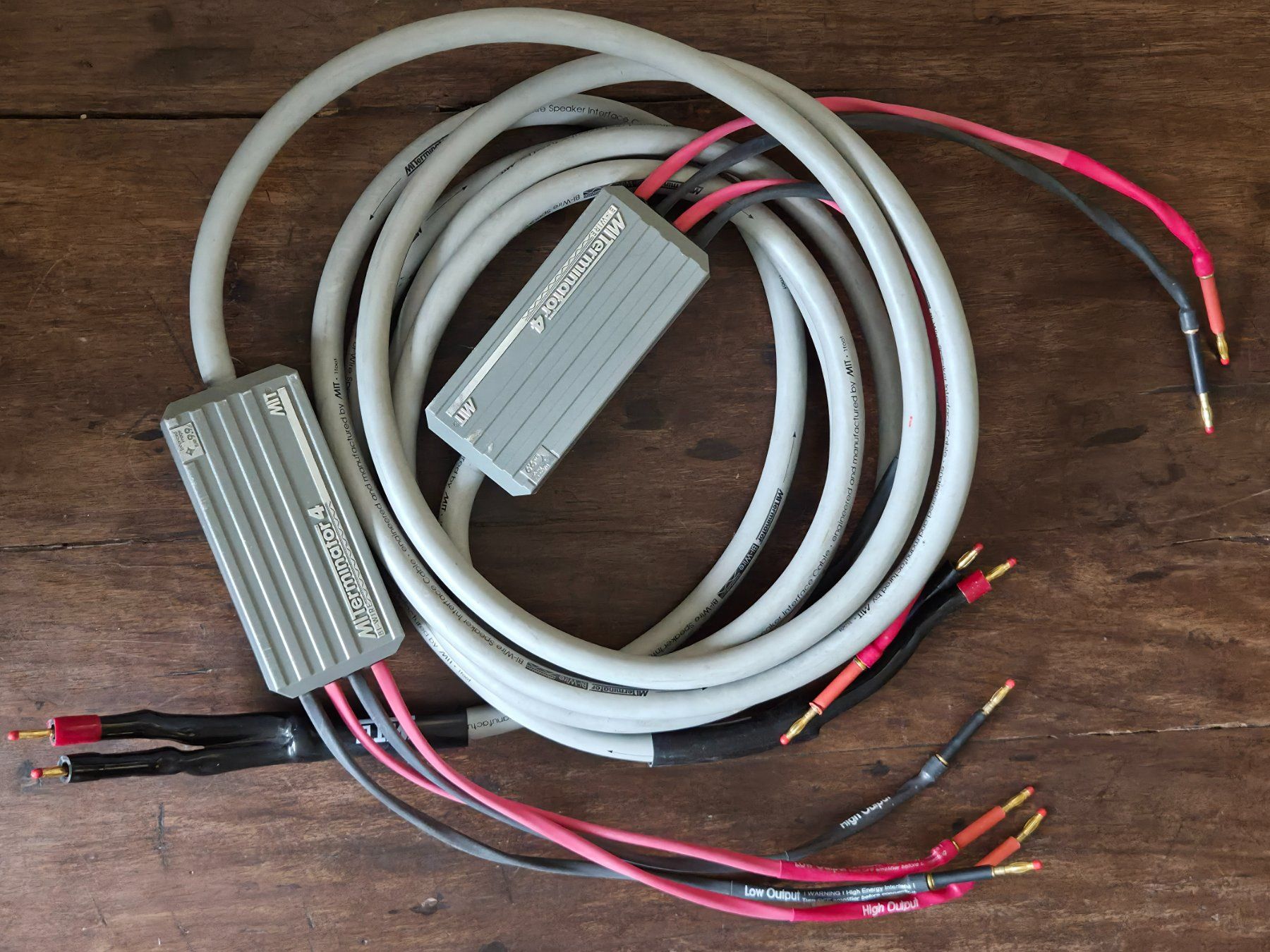 Cavi: MIT Terminator 4 - Speaker cable - Bi-wire - 3m. – Usato da Geneve venduto da AlbertFink74
