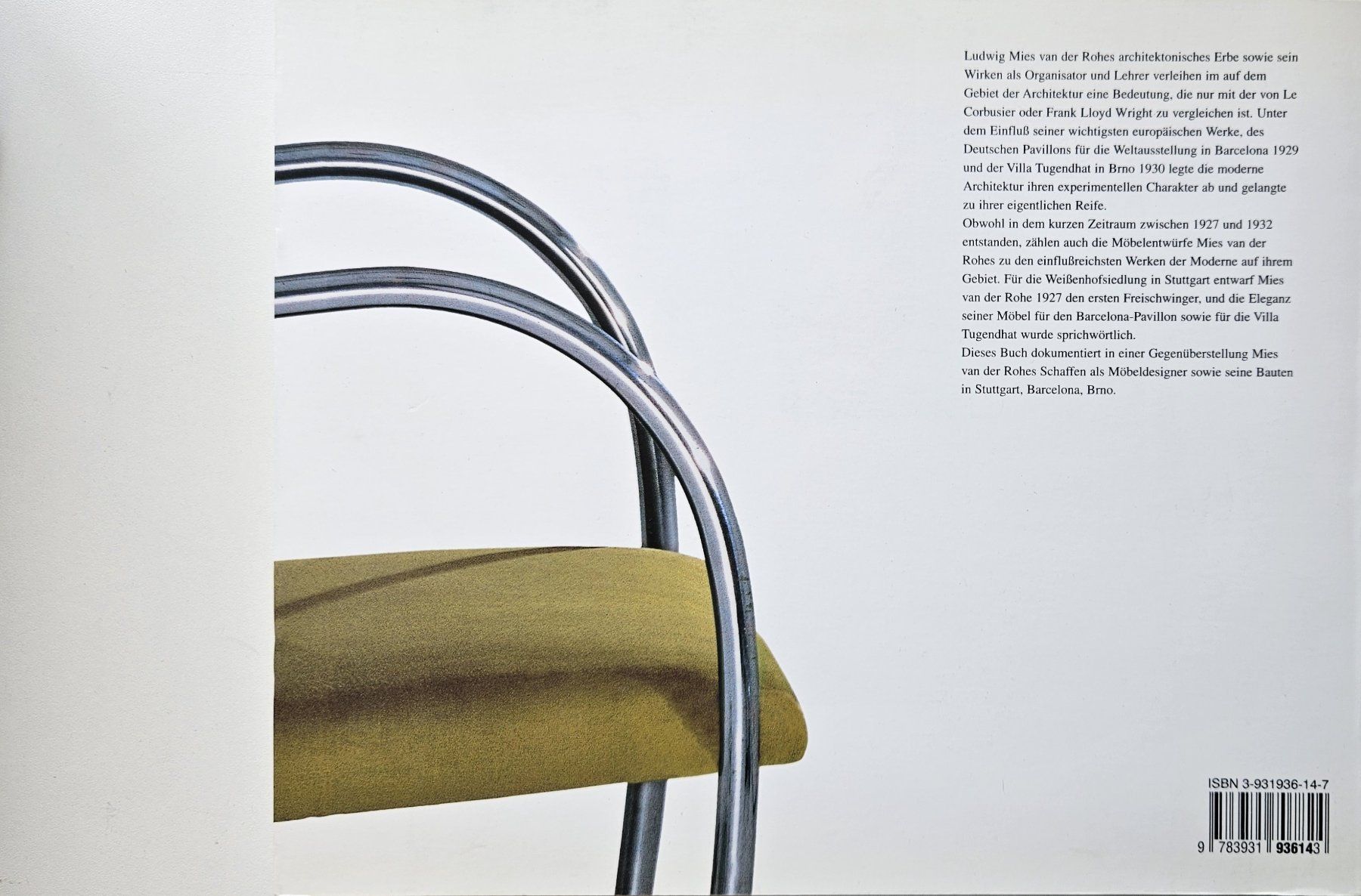 Libri: Mies van der Rohe Vitra Design Museum – Usato da Seengen venduto da Weitergeber 1