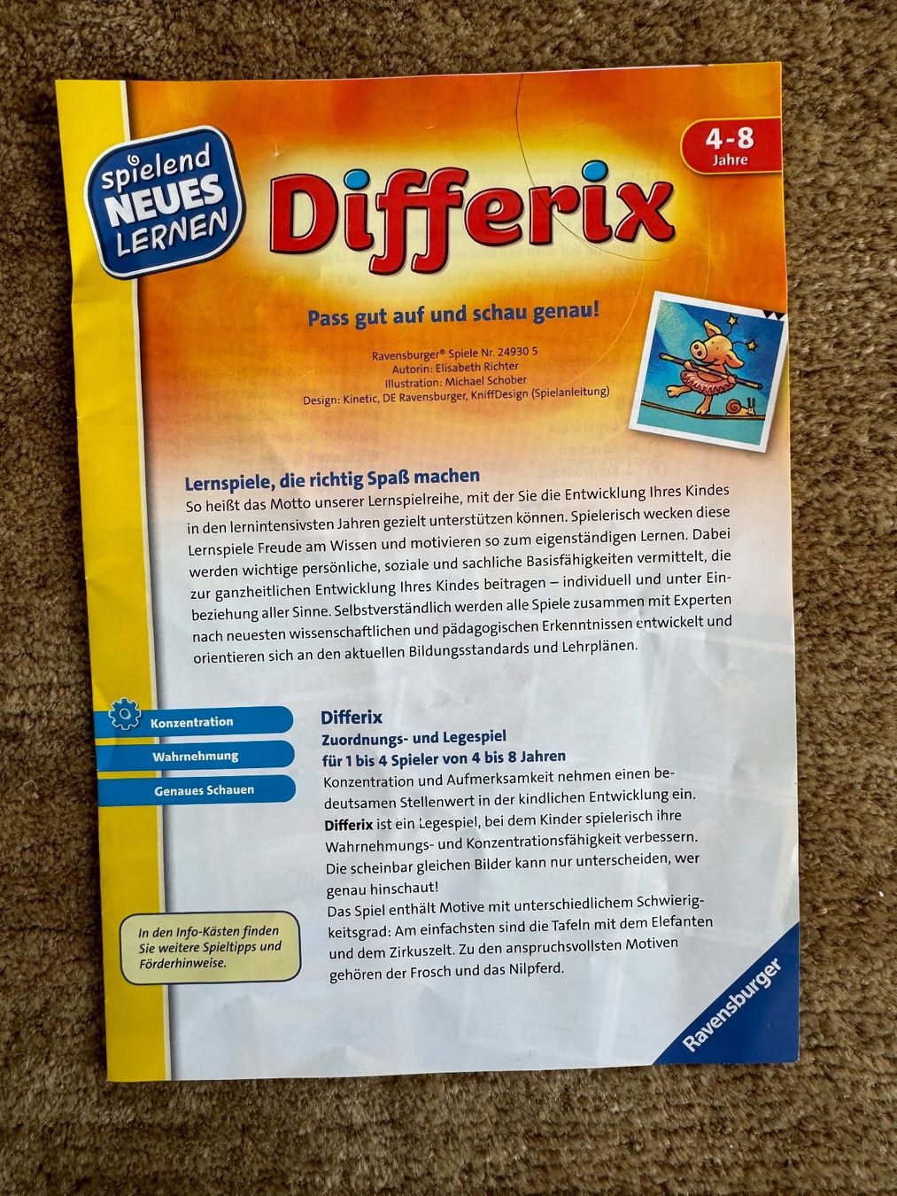 Ravensburger Spiele: Differix  -- Ravensburger – Gebraucht aus Aarau von Kilauea 6