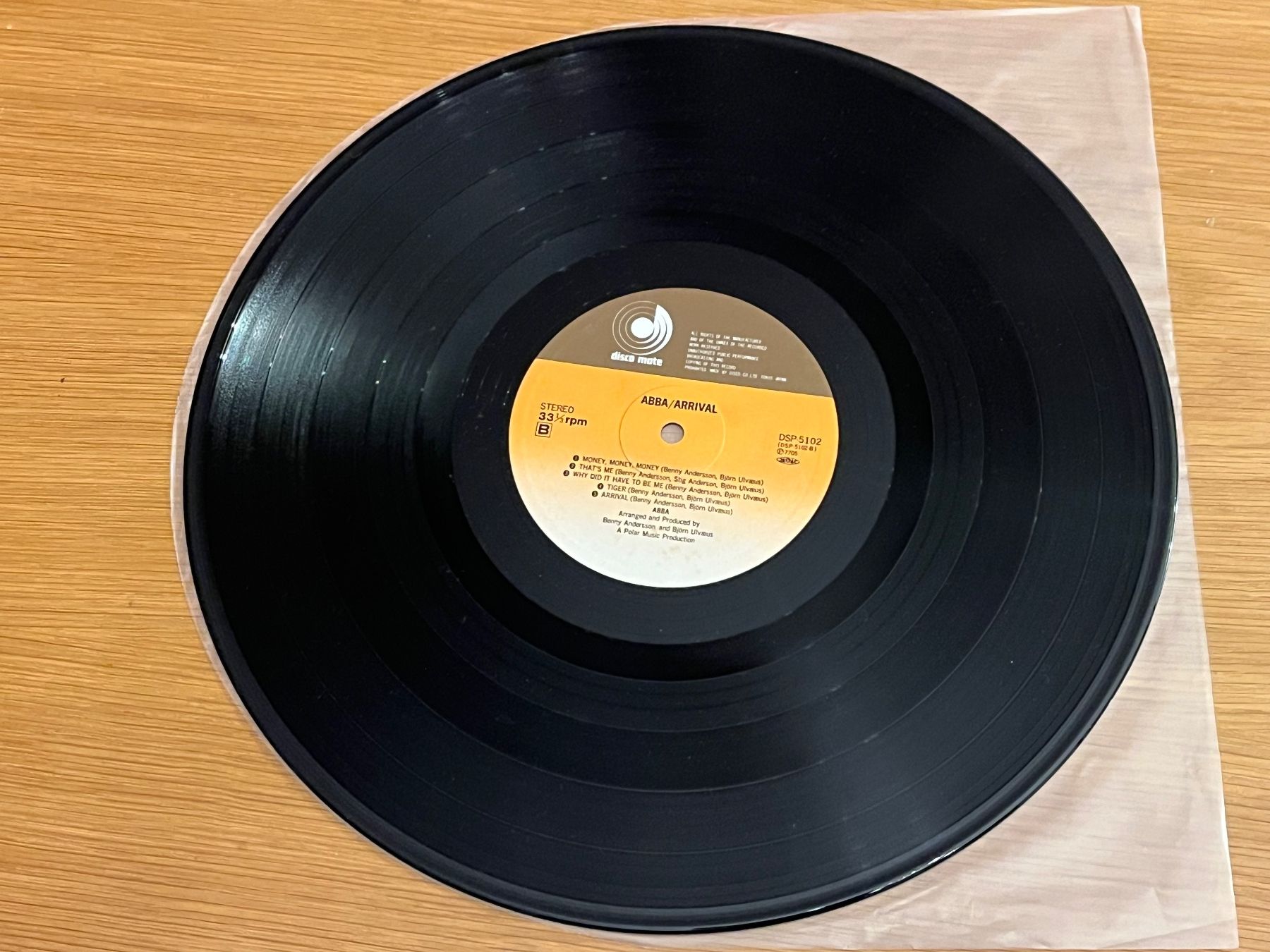 Dischi in vinile: ABBA Arrival Lp Japan – Usato da Basel venduto da Vinyloase 7