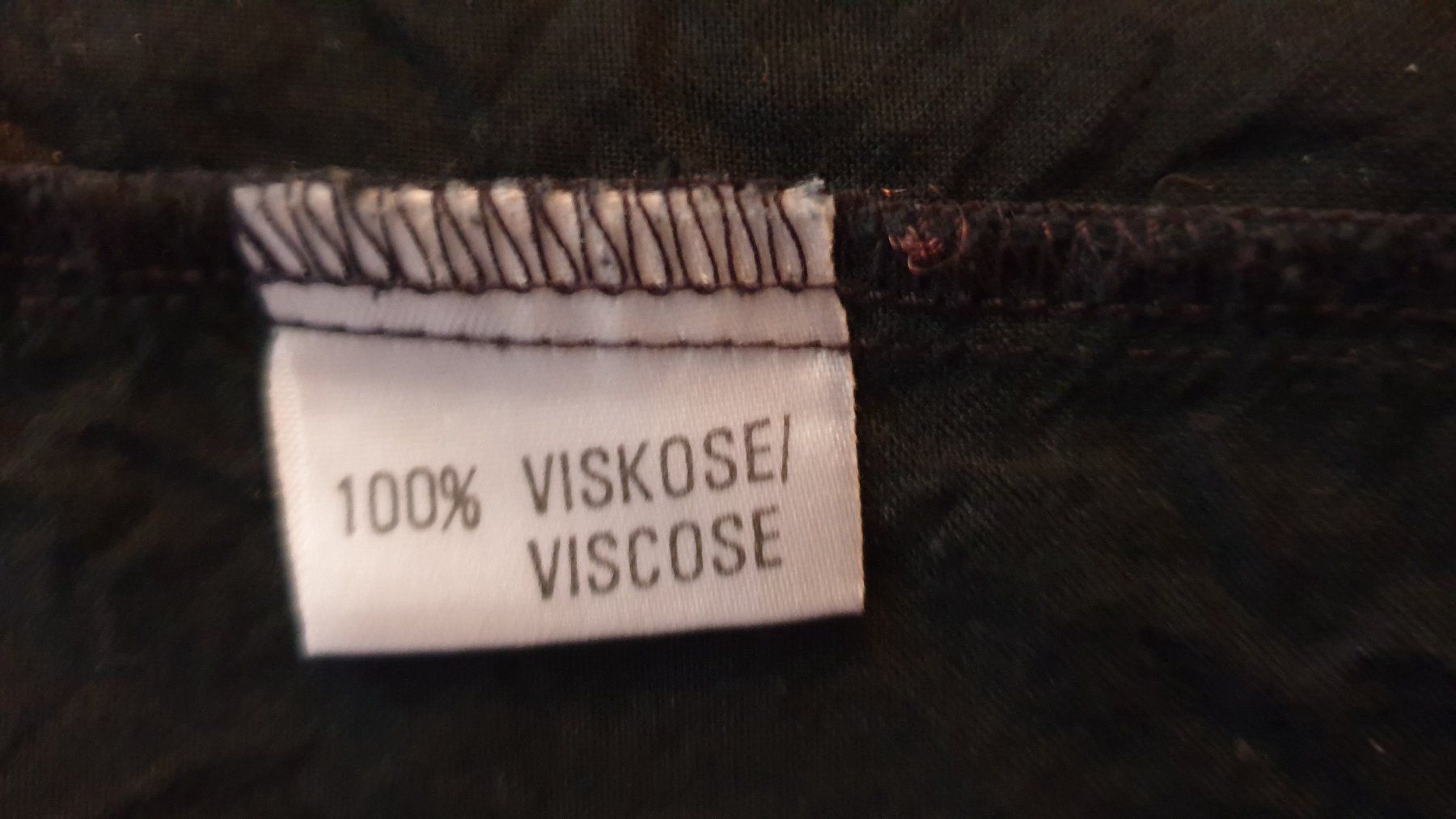 Camicie: Herrenhemd Priority M, Schwarz-Weiss-Grau, Viskose – Usato da Biel/Bienne venduto da Bormida64 2