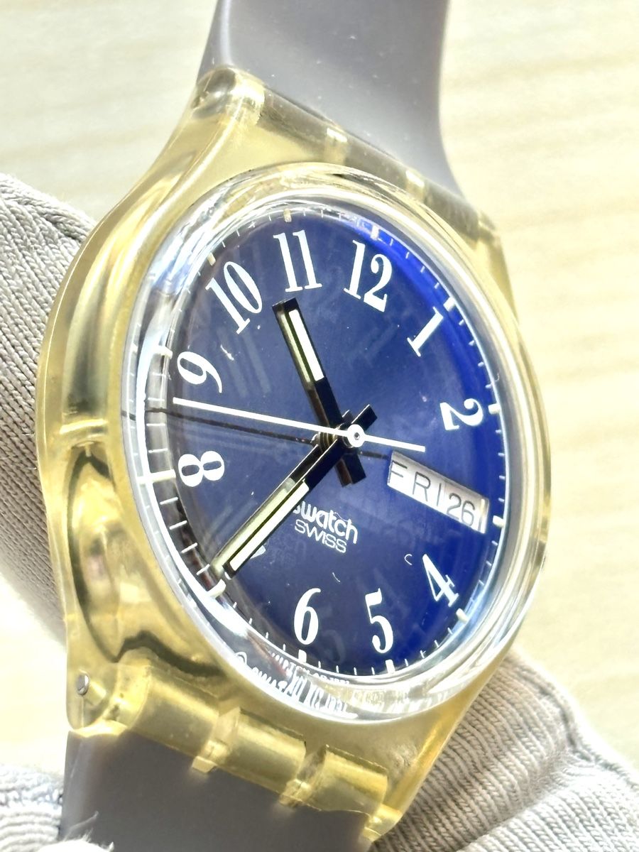 Swatch Uhren: Swatch Uhr  transparent Gehäuse  – Gebraucht aus Grenchen von chththl 4