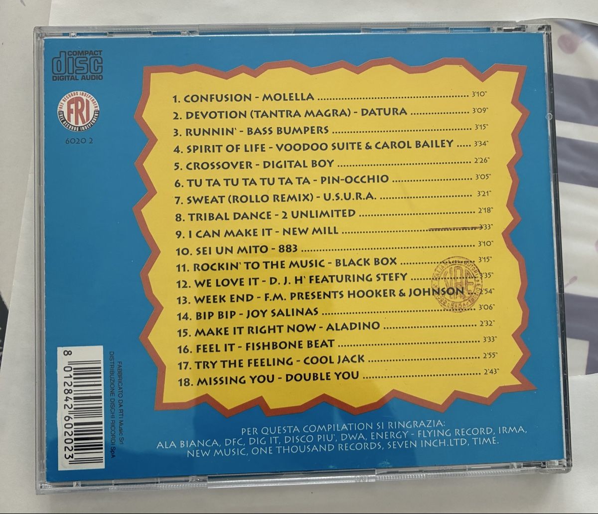 CDs: HITS ON FIVE SEI - VARIOUS (1993) – D'occasion à Sarnen par m-basic 1