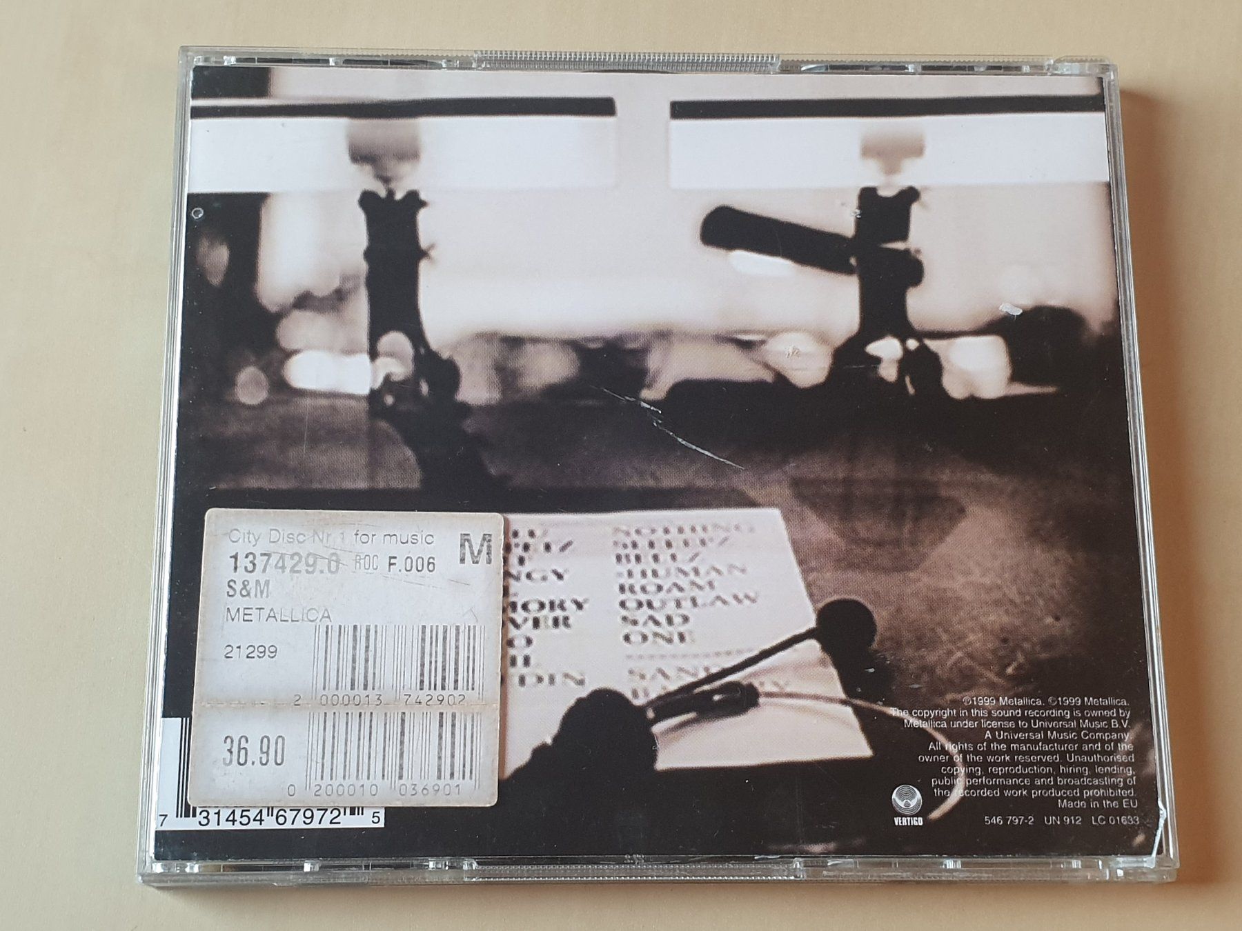 CDs: Metallica S&M – D'occasion à Stansstad par collectorsshop 1