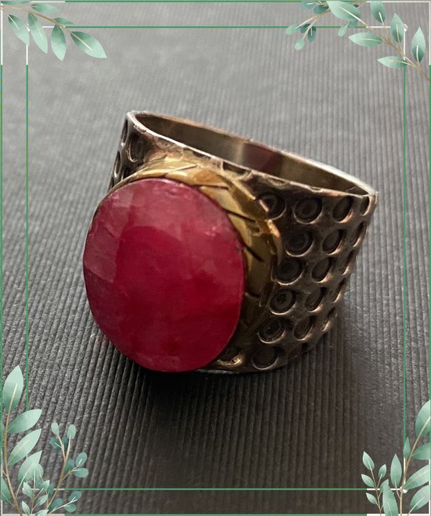 Einzelner Großer Zahnrad-Ring, Steampunk-Ring, Sch Produktbild-Vorschau 7