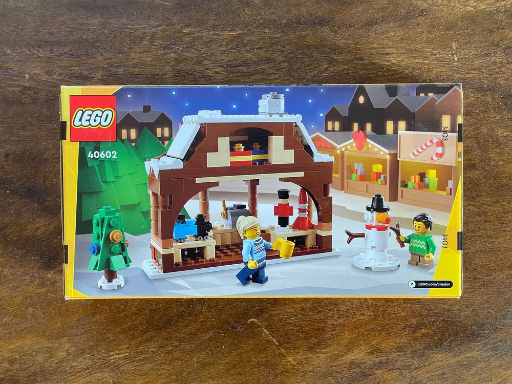Lego Kit di costruzioni: Lego 40602 Winter Market NEW & SEALED – Nuovo e nell'imballaggio originale da Lausanne venduto da Cydre 1