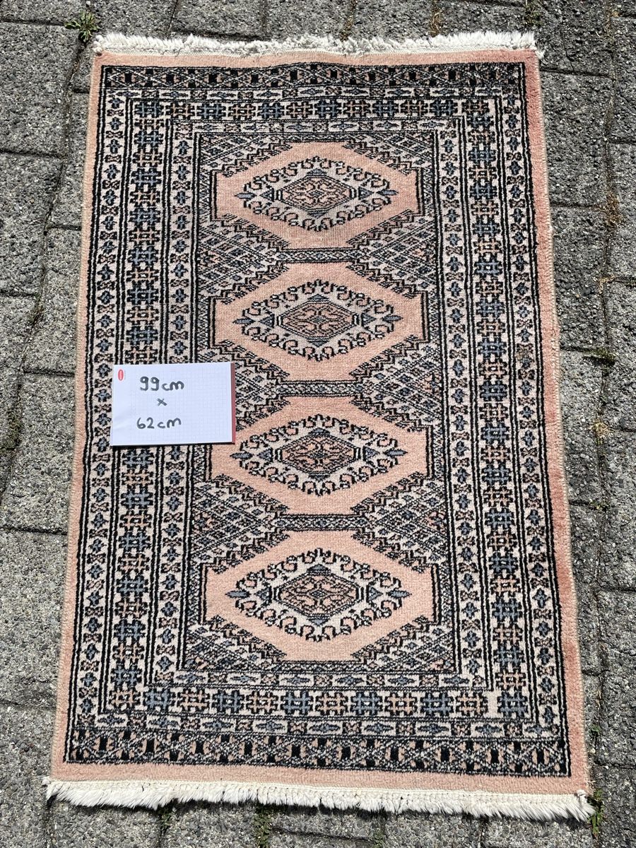 Tappeti: Orientteppich geknüpfter Teppich 99cm x 62cm – Usato da Niederbüren venduto da poschti