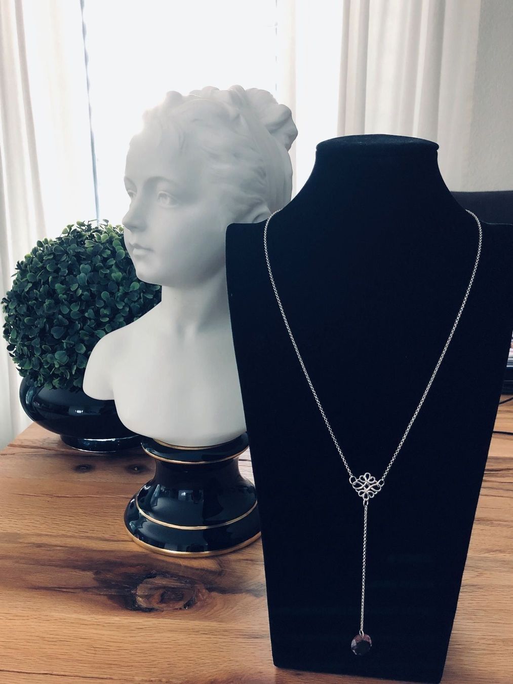 Catenine: Silber Kette mit SWAROVSKI Kristall NEU – Nuovo (secondo la descrizione) da Winkel venduto da Luxtime