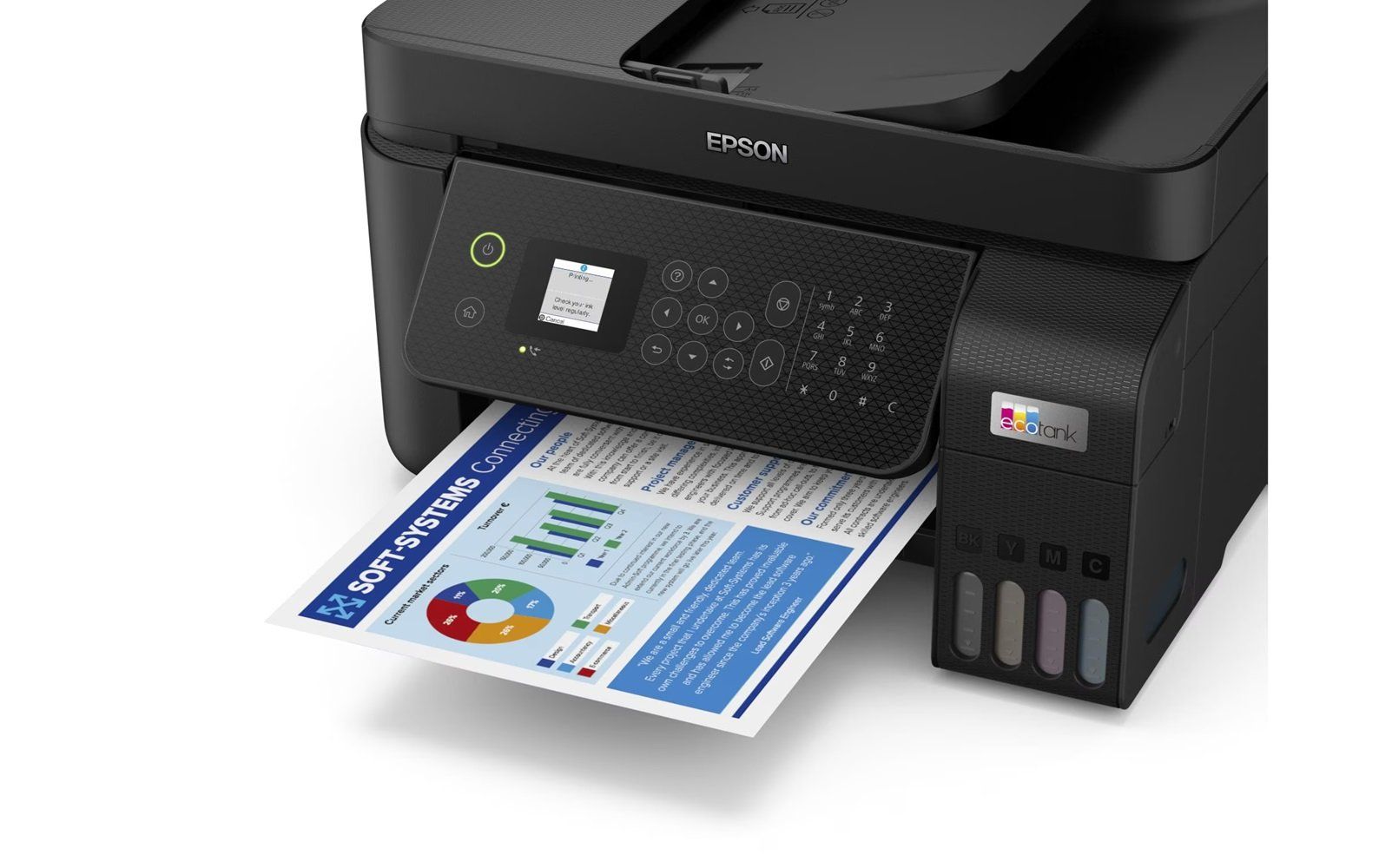Epson Imprimantes: Epson Multifunktionsdrucker EcoTank ET-4800 – Neuf (Voir description) à Zürich par HarlacherIT 7