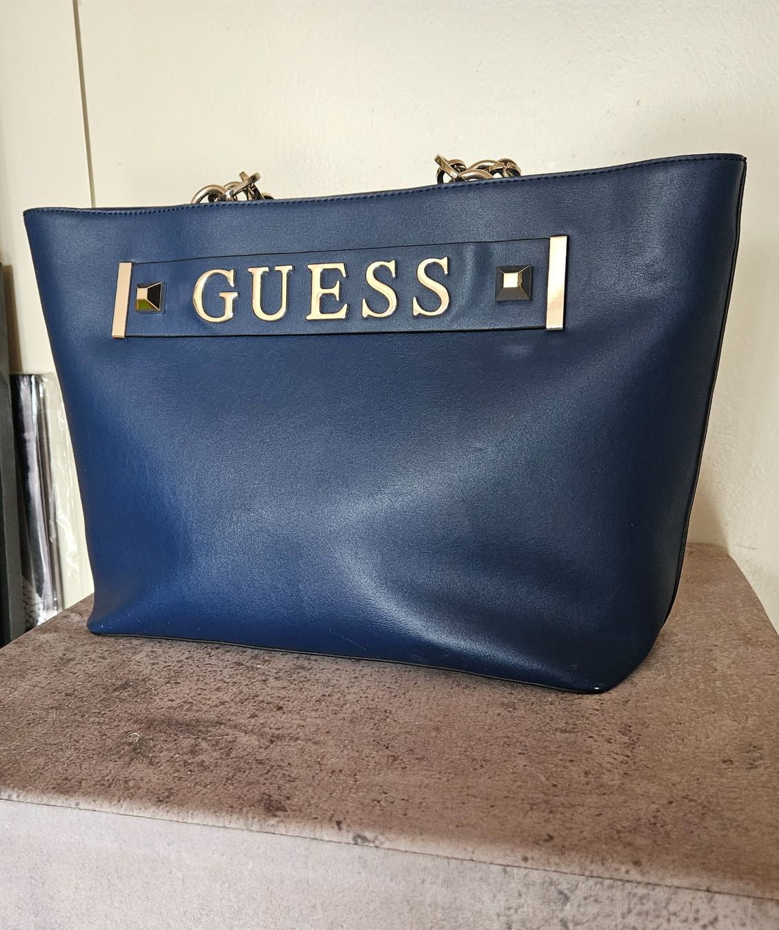 Guess Borse da donna: Guess Tasche Blau NEU Unbenutzt – Nuovo (secondo la descrizione) da Thun venduto da Sunshine_92