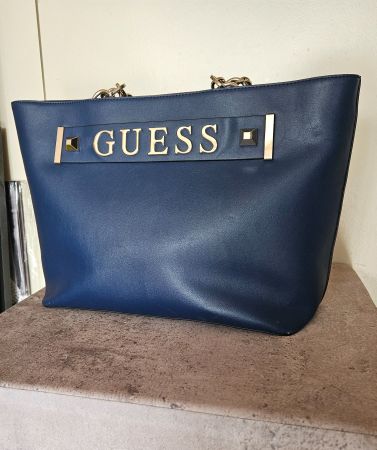 Guess Tasche Blau NEU Unbenutzt
