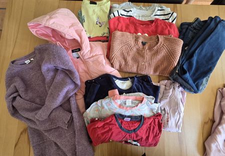 riesiges Mädchen Kleiderpaket 19 Teile Grösse 134/140