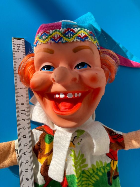 KASPERLE - FIGUR PUPPENSPIEL CHASPERLI HANDPUPPE VINTAGE (Gebraucht) in ...