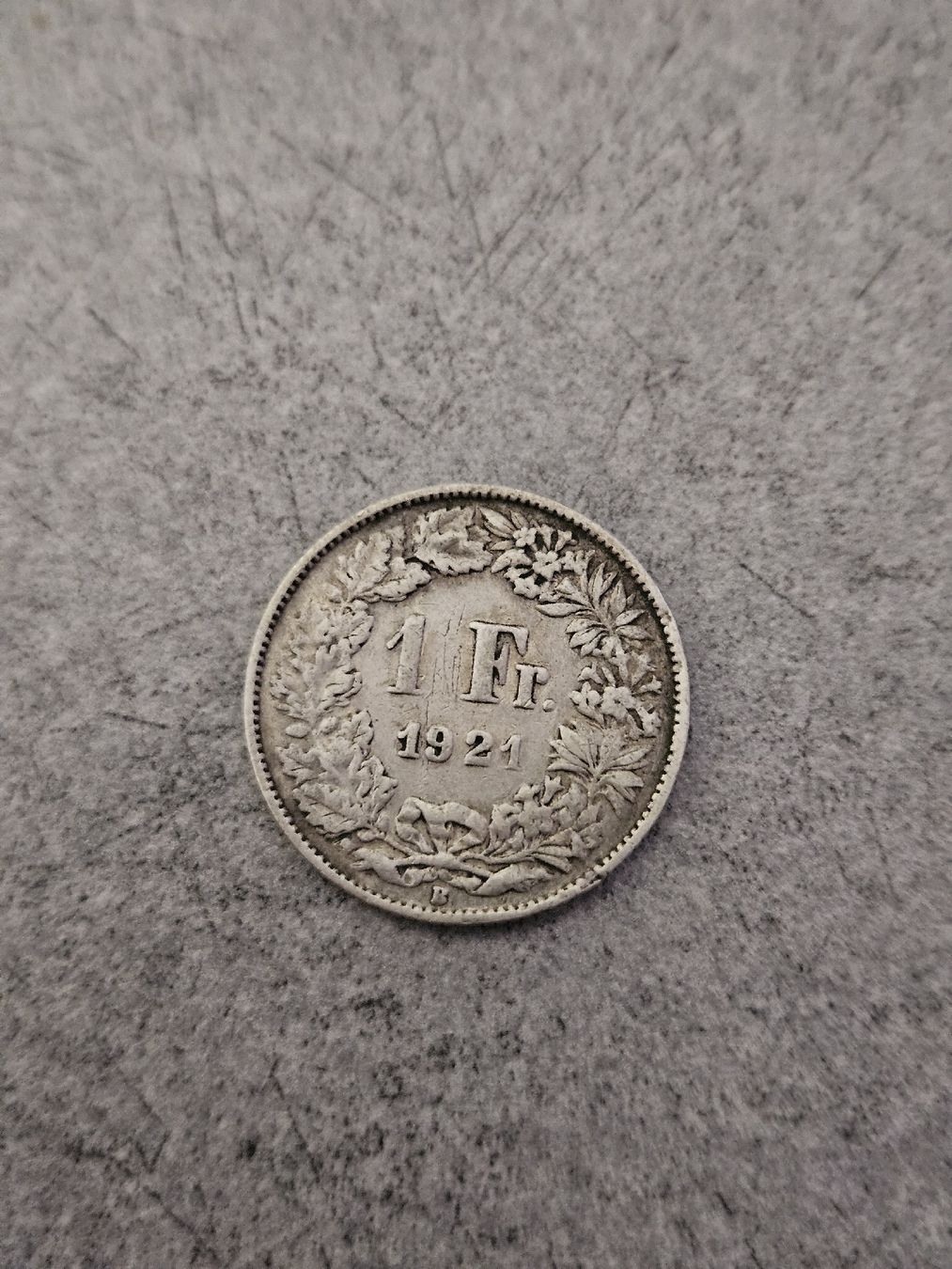 Tutti le monete: Piece de chf 1 de 1921 – Usato da Vétroz venduto da sas_yln5