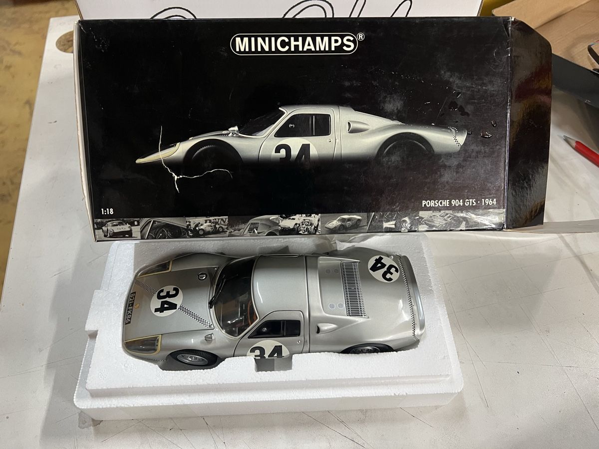 Porsche Modellini d'auto: PORSCHE 904 GTS - 1964 – Nuovo e nell'imballaggio originale da Basel venduto da RoyalPerformance 1