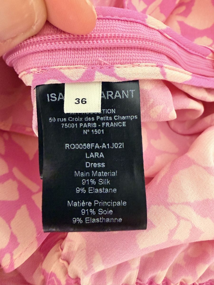 Isabel Marant Vestiti: Robe en soie Isabel Marant taille 36 – Usato da Lausanne venduto da Meganelausanne 4