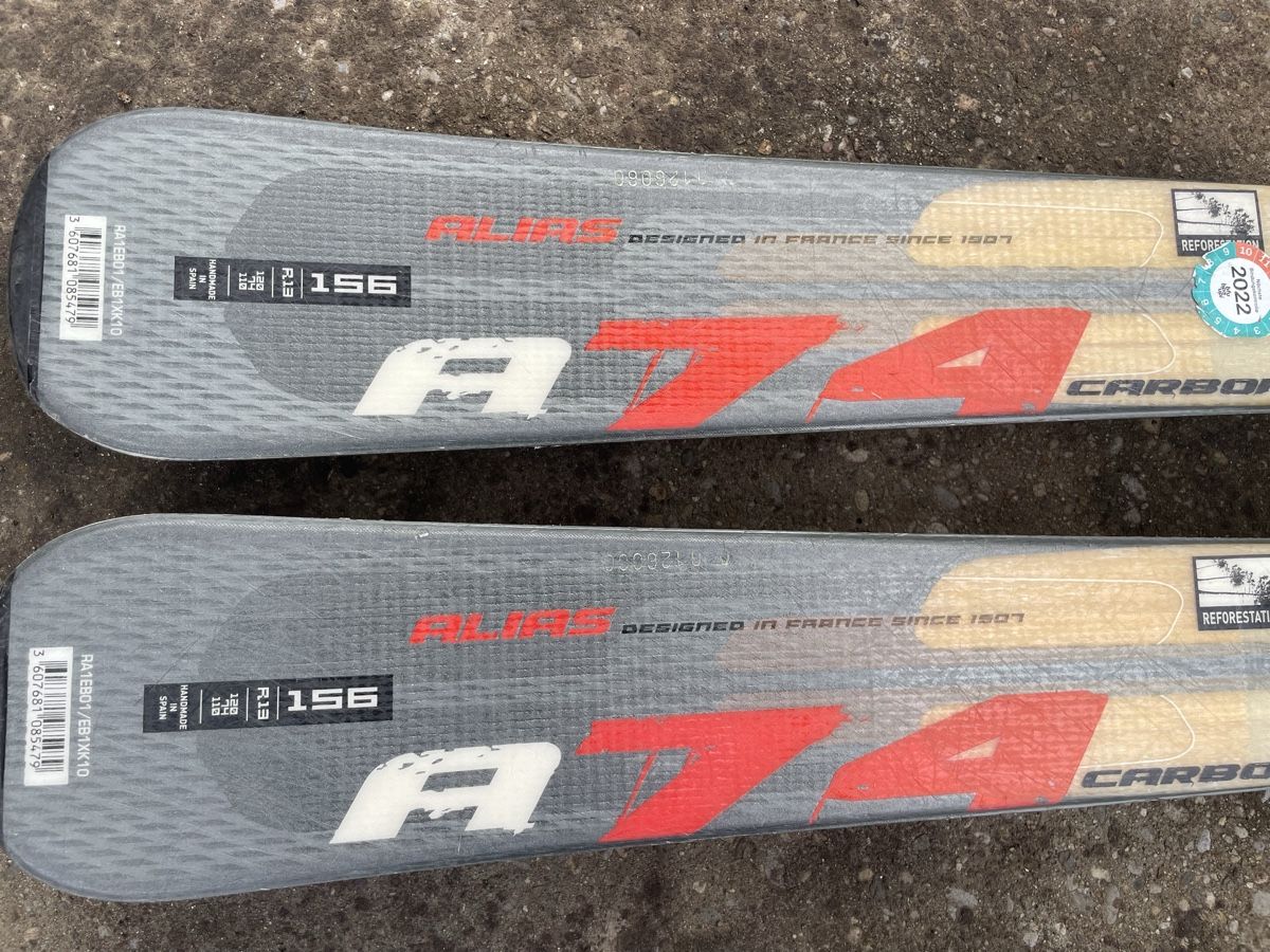 Rossignol Sci: Rossignol Alias A74 Carbon Ski 156 cm + Bindung – Usato da Zürich venduto da Stami129 3