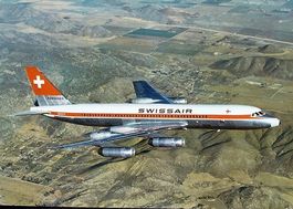 SWISSAIR Flugzeug Convair-Coronado 990