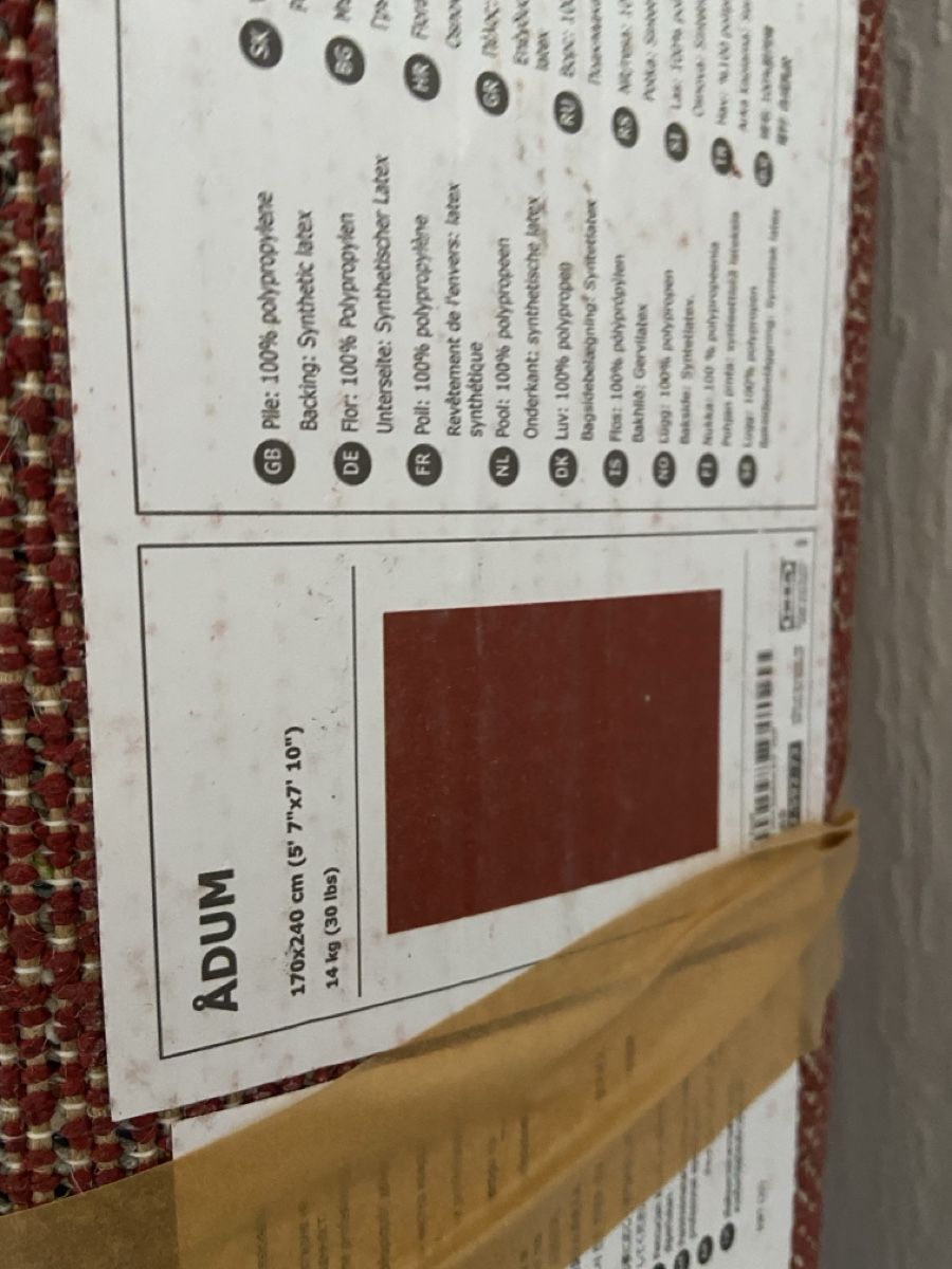 Ikea Teppiche: Teppich rot 170x240 – Gebraucht aus Zürich von cls_jgc7 1