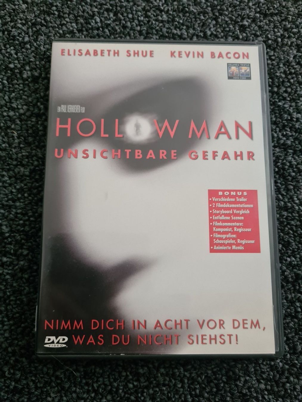 Alle DVDs: HOLLOW MAN (11654) – Gebraucht aus Ruswil von M71