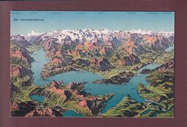 VIERWALDSTÄTTERSEE - Vogelschau