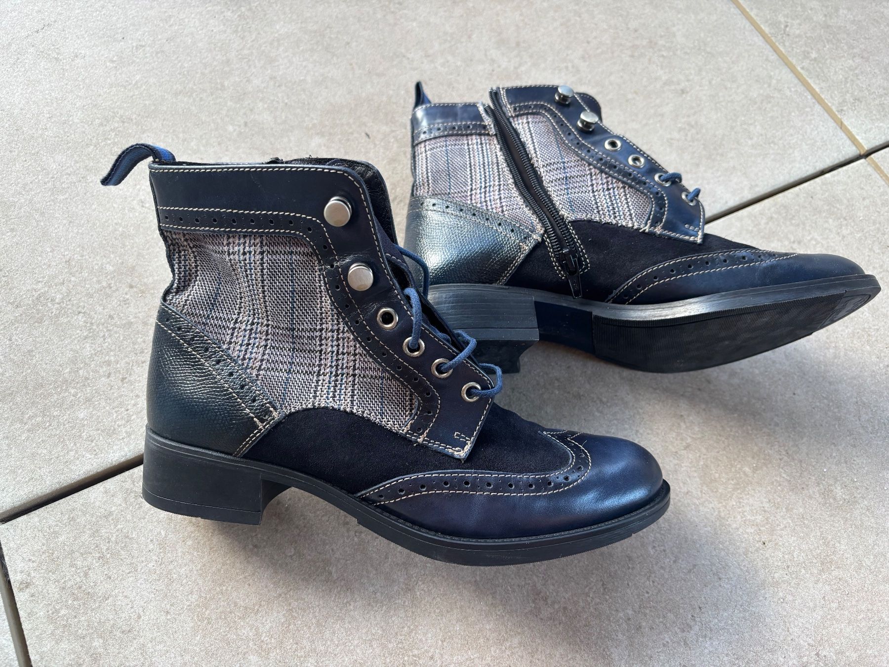 Scarpe da donna: Spanische Halbschuhe Leder Gr. 38 – Usato da Rothrist venduto da white-flower 2