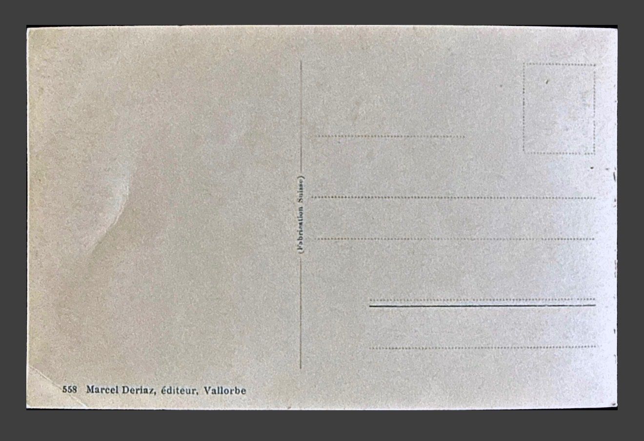 Cartes postales: Carte postale Vallorbe La Source de l'Orbe ancienne – D'occasion à Fleurier par jea_j77g 1