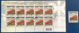 2014 Schweiz - Pilatus Bahn Kleinbogen ET + Einzel