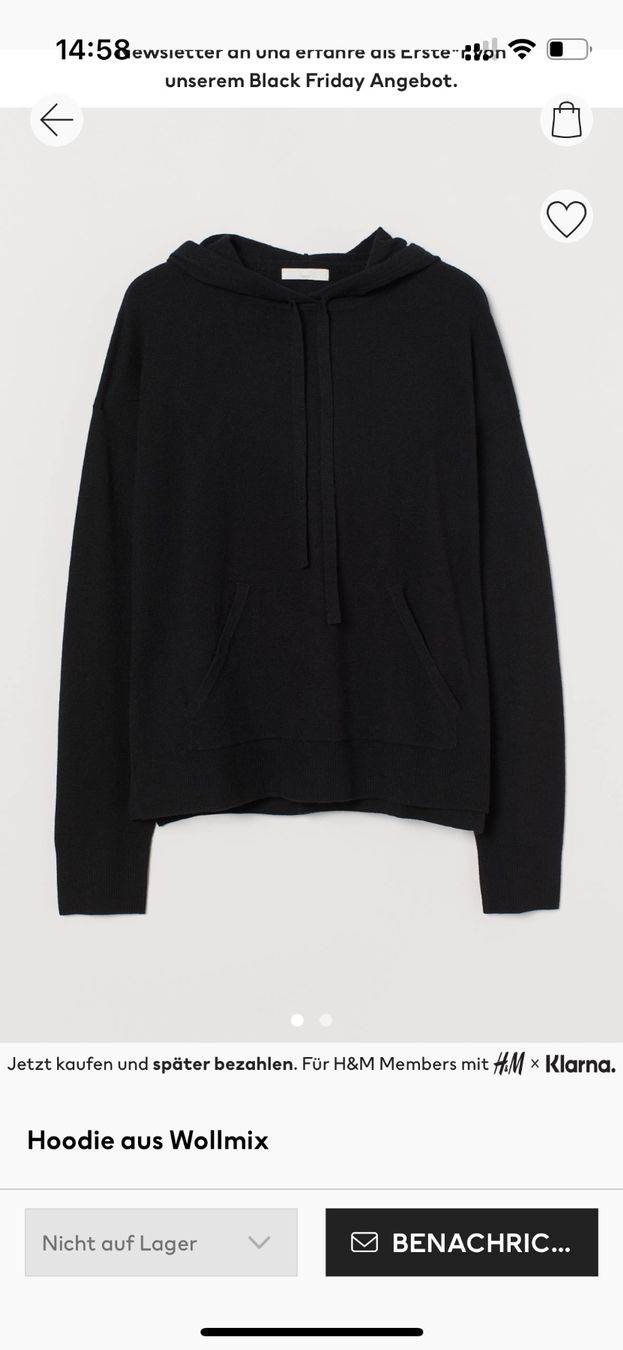 H&M Maglioni & Felpe: H&M Hoodie, Gr. M – Usato da Interlaken venduto da fbnscl 4