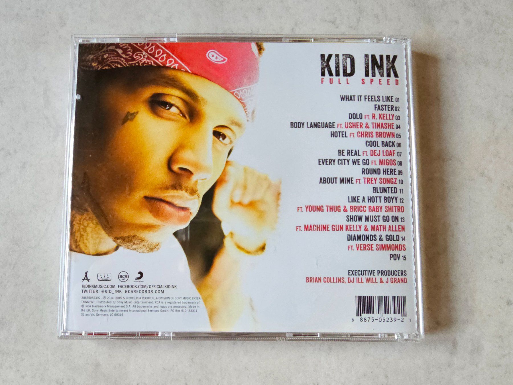 CDs: Kid Ink  -  Full Speed – Gebraucht aus Schneisingen von backstore24 1