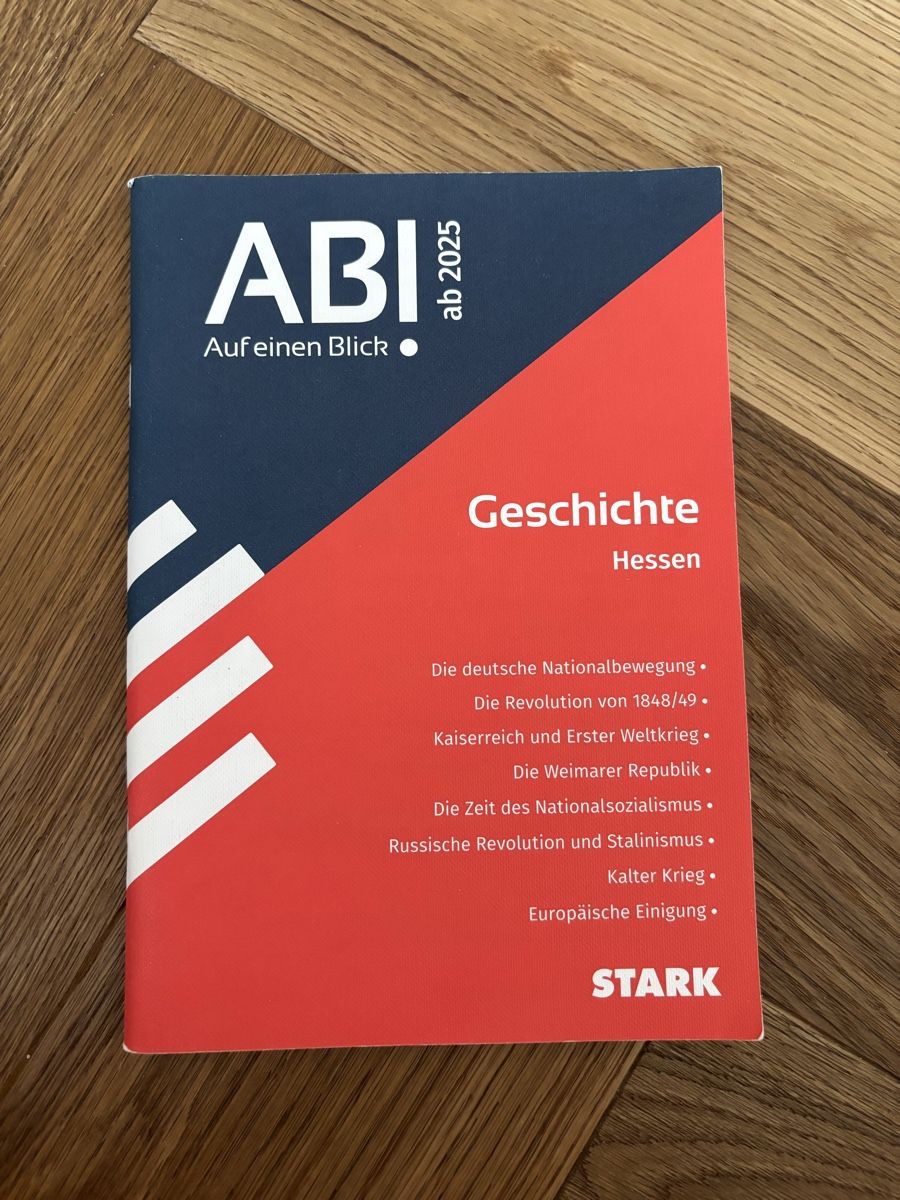 Libri: ABI Geschichte Hessen ab 2025 Auf einen Blick – Usato da Langnau am Albis venduto da mar_ywf9