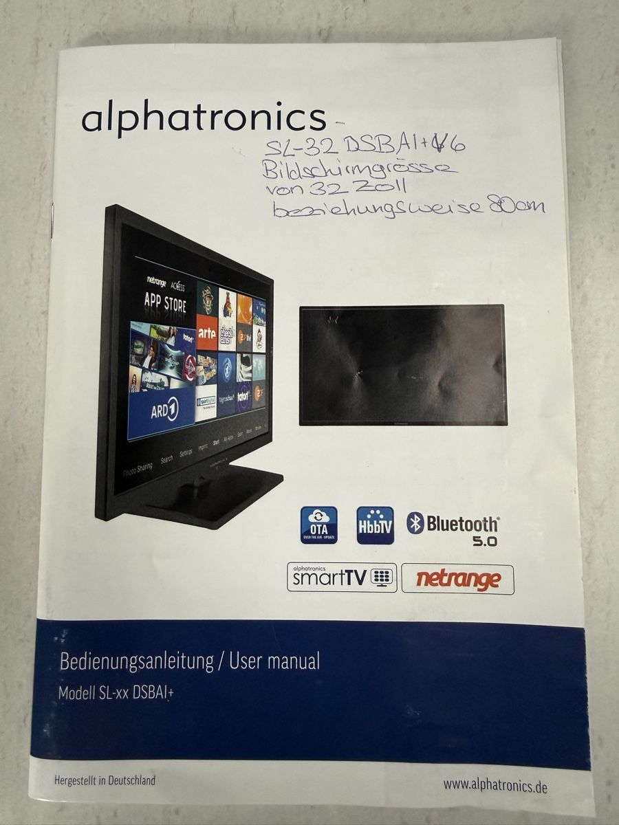 Televisori: Wohnmobil Fernseher Alphatronics schwenkbar – Nuovo (secondo la descrizione) da Murten venduto da butzli010