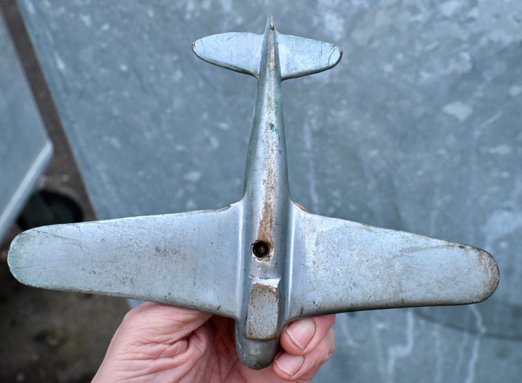 Schweizer Armee Kit di modellismo & Modellini statici: schwer & massiv FLUGZEUGMODELL antik Bronze - Morane? – Usato da Pfaffhausen venduto da mono_rec 2