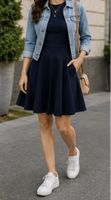 3 tlg Set S inkl.sneakers 38