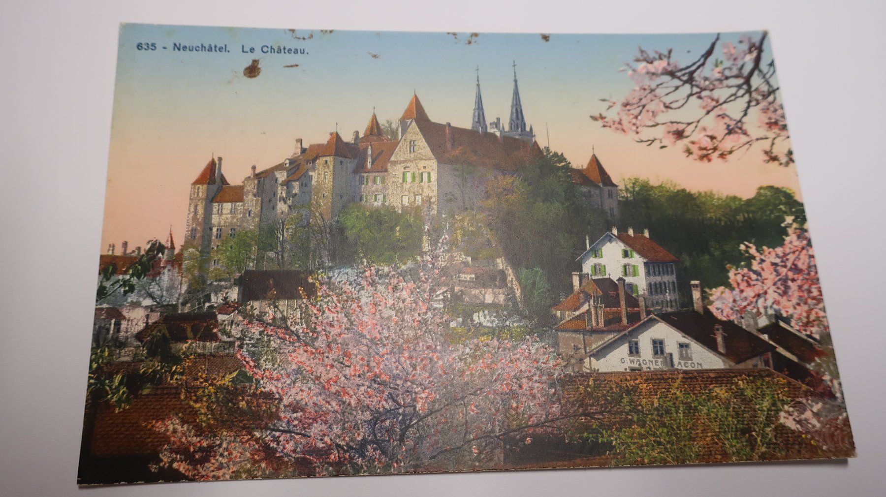 Cartoline postali: Neuchâtel Le Château  1936 – Usato da Cormoret venduto da Pascalll2001 1