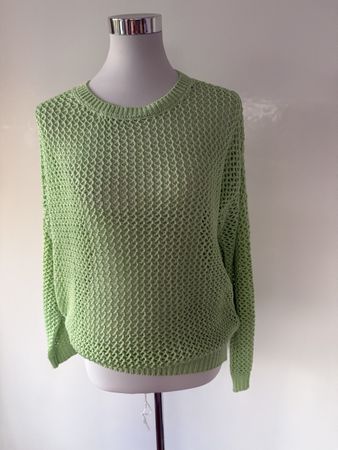 Pepe Jeans Strick Pullover Gr. S Loomi-Lo Hellers Grün Frühl