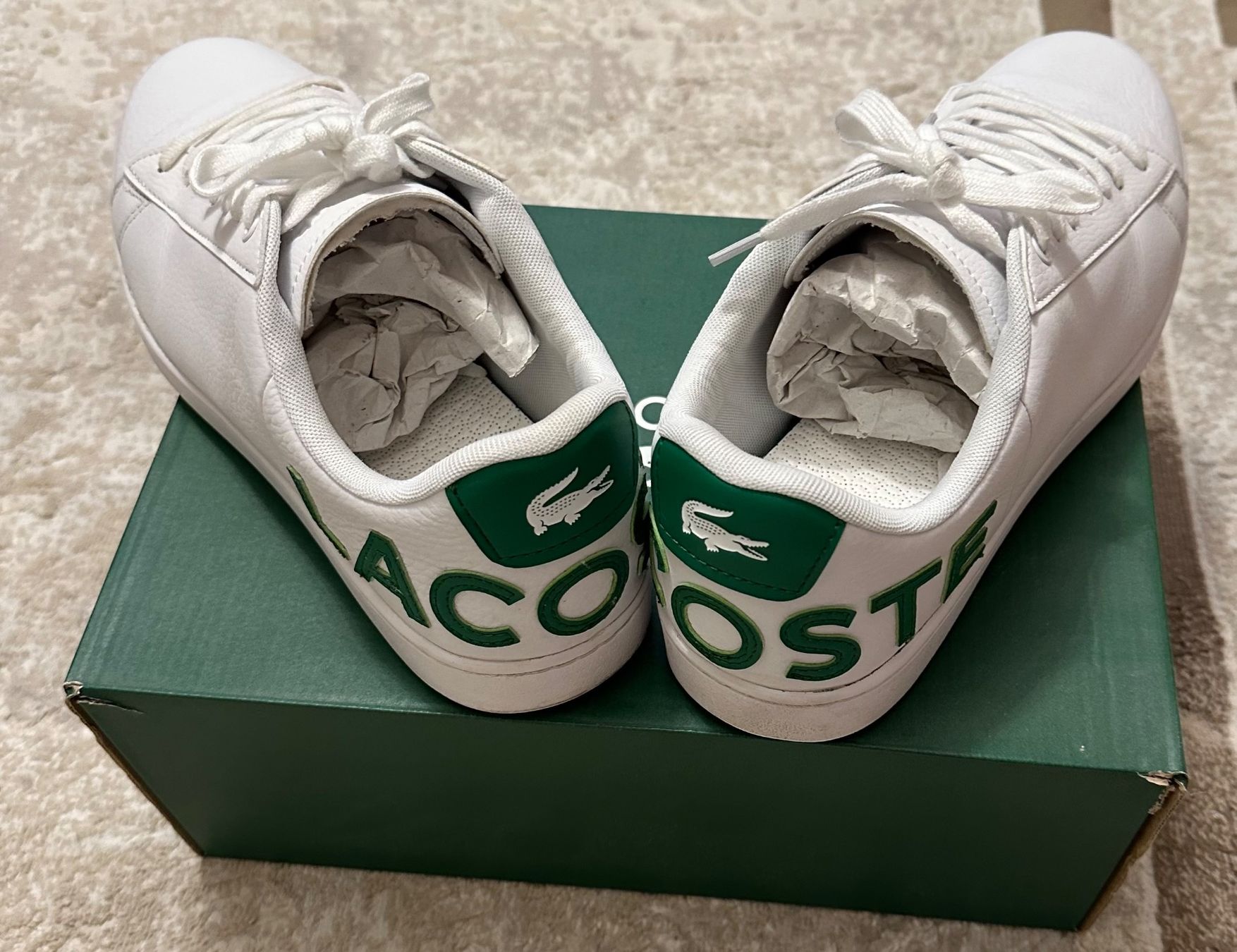 Lacoste Scarpe da uomo: Lacoste Sneaker weiss, Grösse 42, neuwertig – Usato da Wohlen AG venduto da thr_t5x8 6