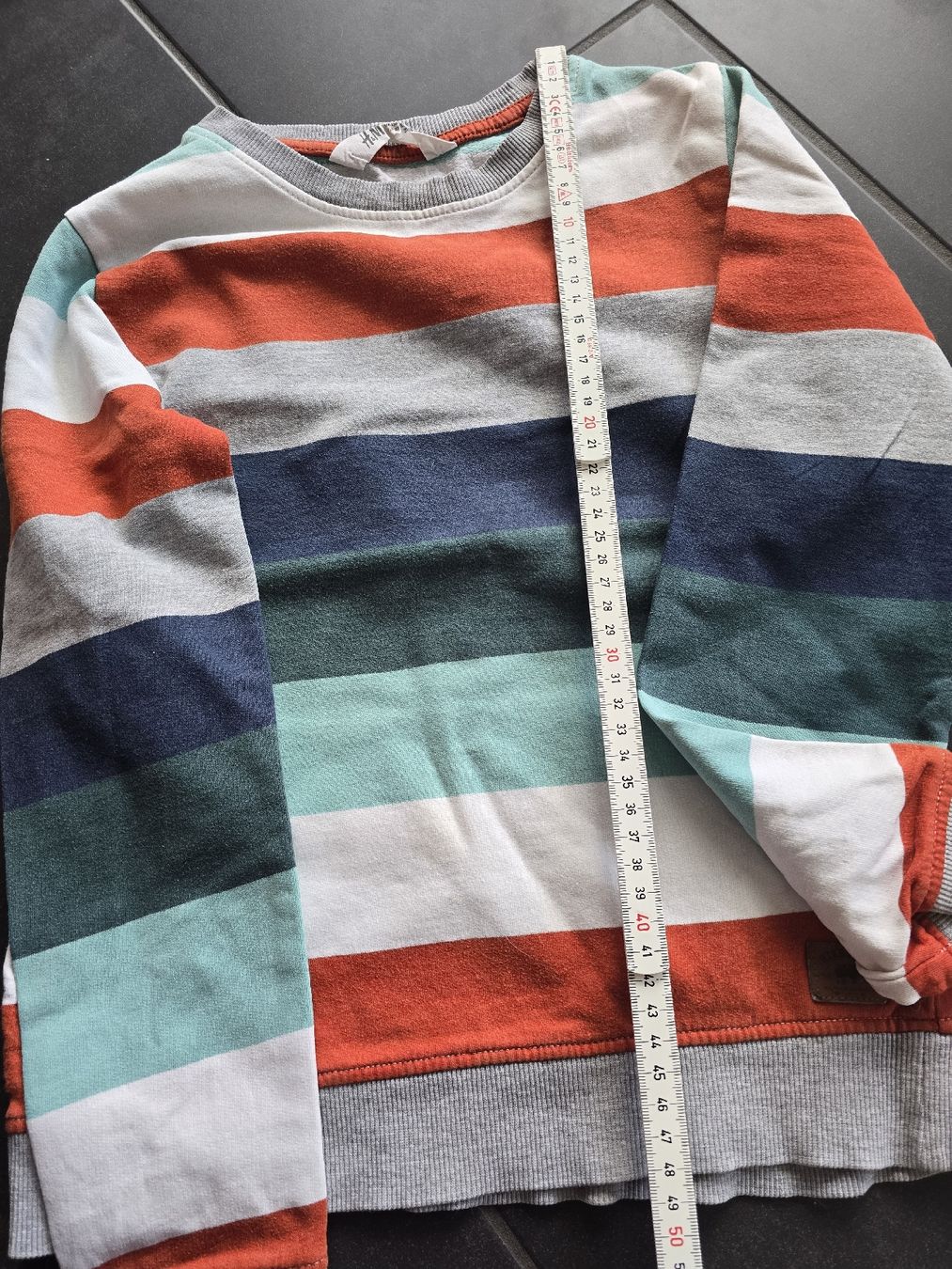 H&M Maglioni & Felpe: H&M Gestreifter Pullover, Gr. 122-128 – Usato da Unterentfelden venduto da Panda-87 4