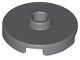 Lego Dark Bluish Gray Tile, Round 2 x 2 12 Stück